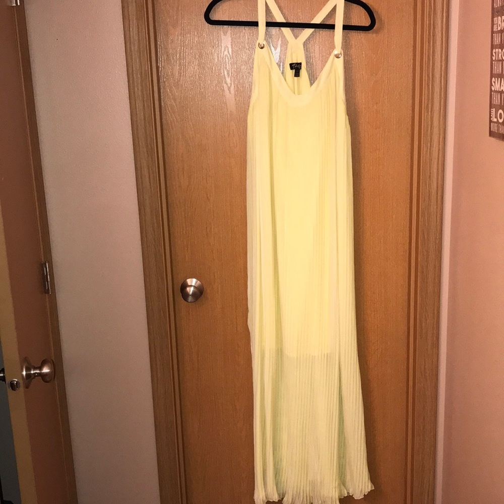 Yellow party dress
